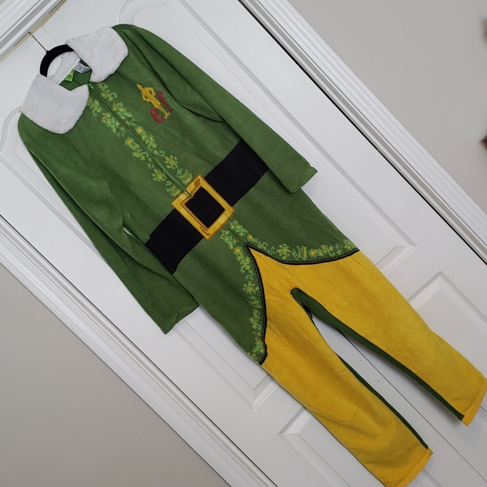 Adult man's Elf onesie